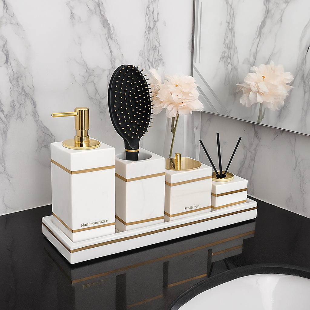 Zen Ceramic Bath Collection Set