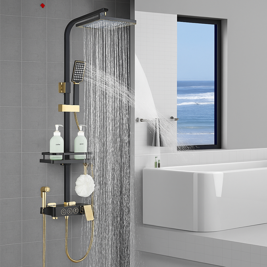 RainFlow Luxury Shower Faucet