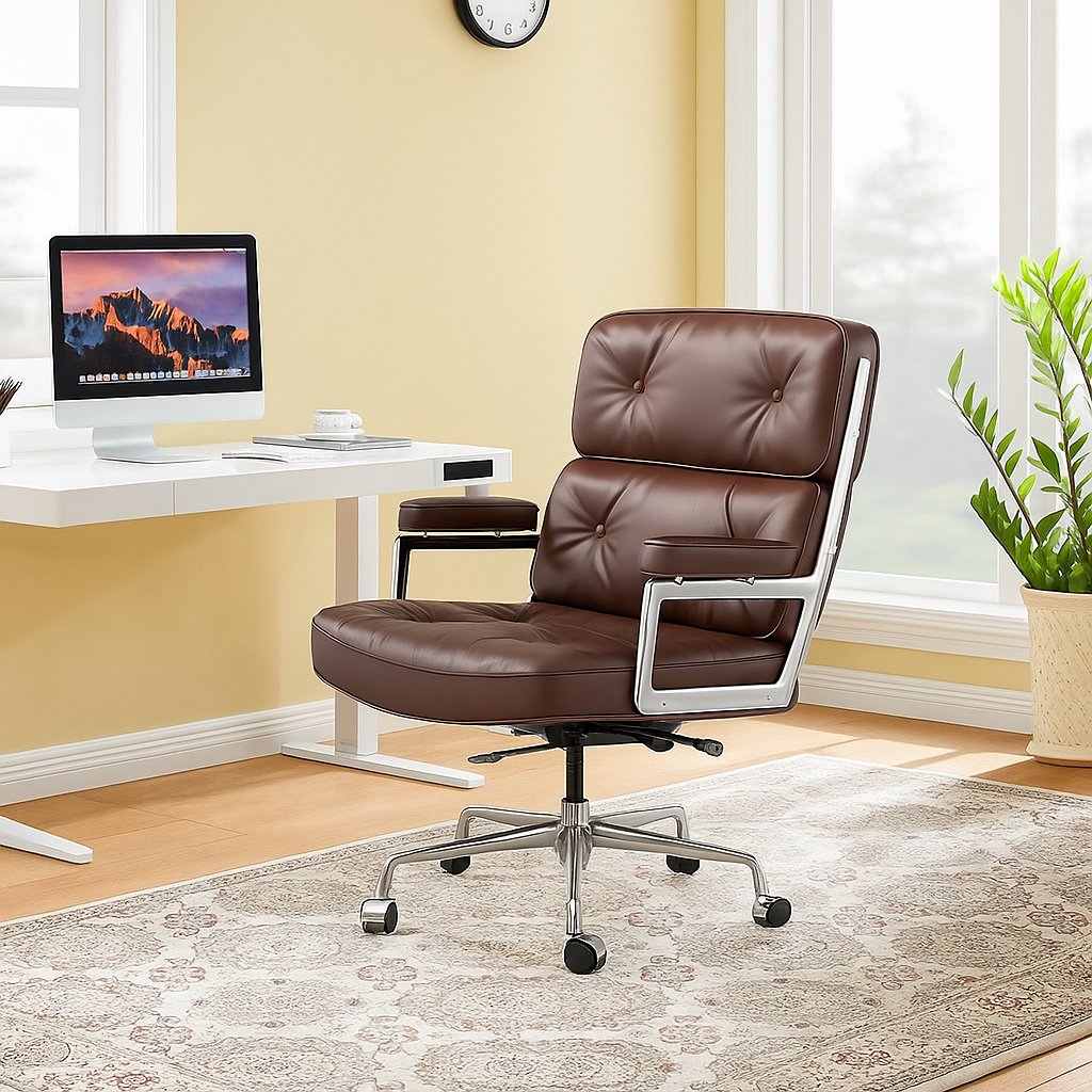 Ergo Genuine Leather Office Chair