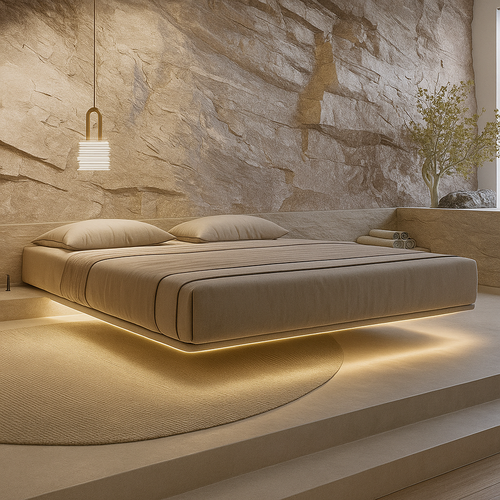 Slate & Softness Bed