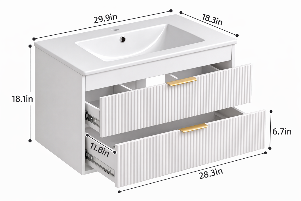 Aurelia Luxe Bath Furniture