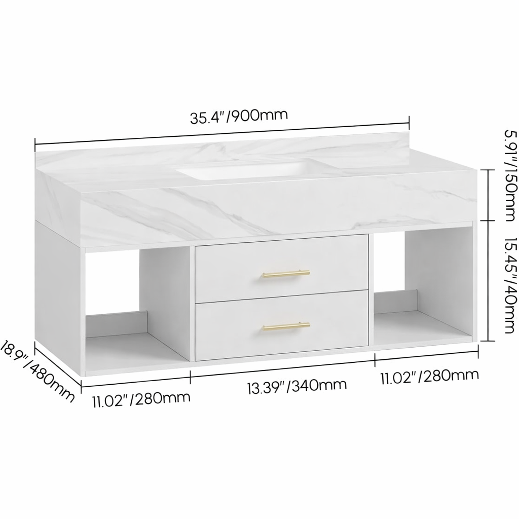 Siena Contemporary Bath Furniture