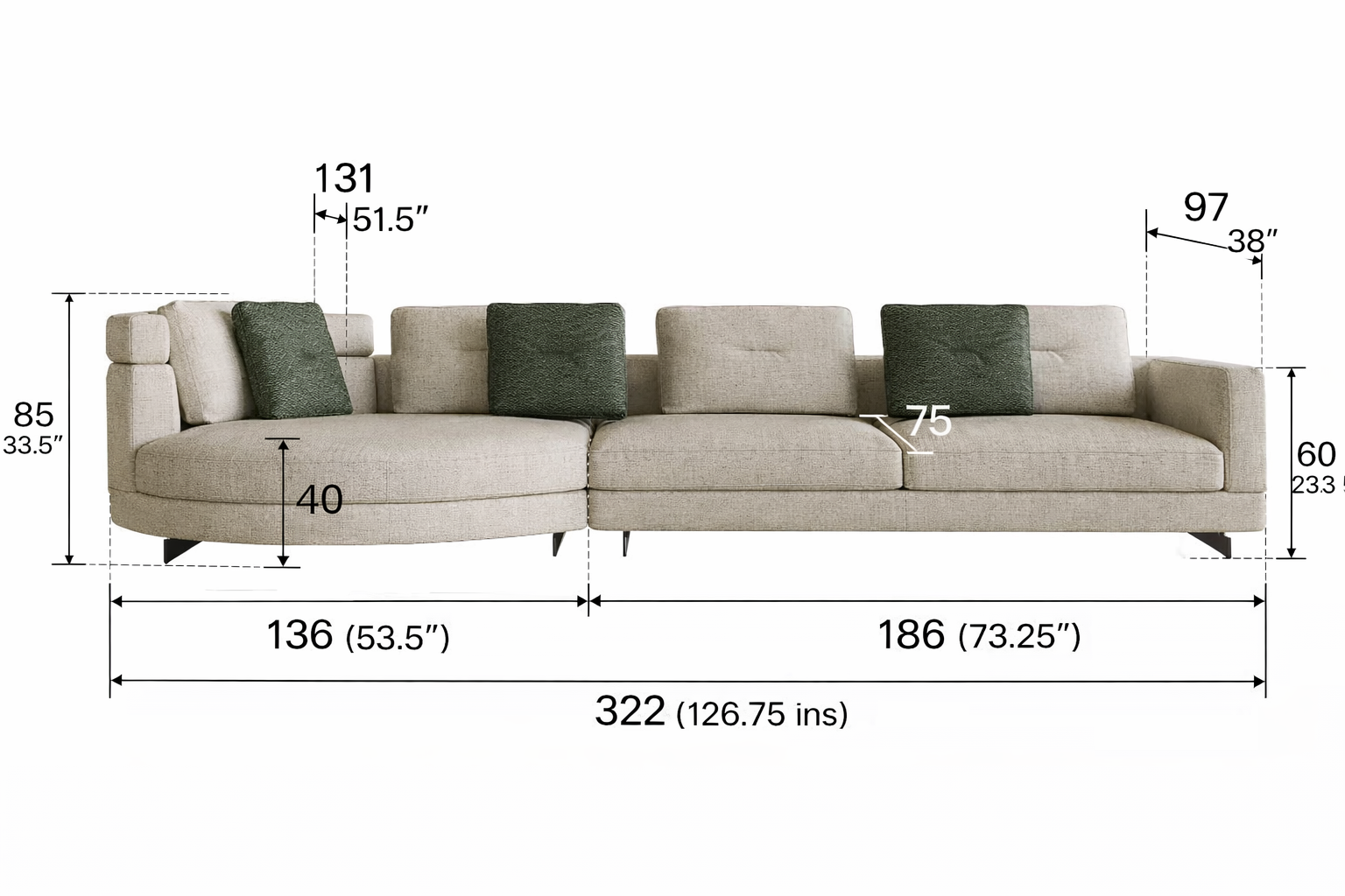 Aurelion Modular Sectional