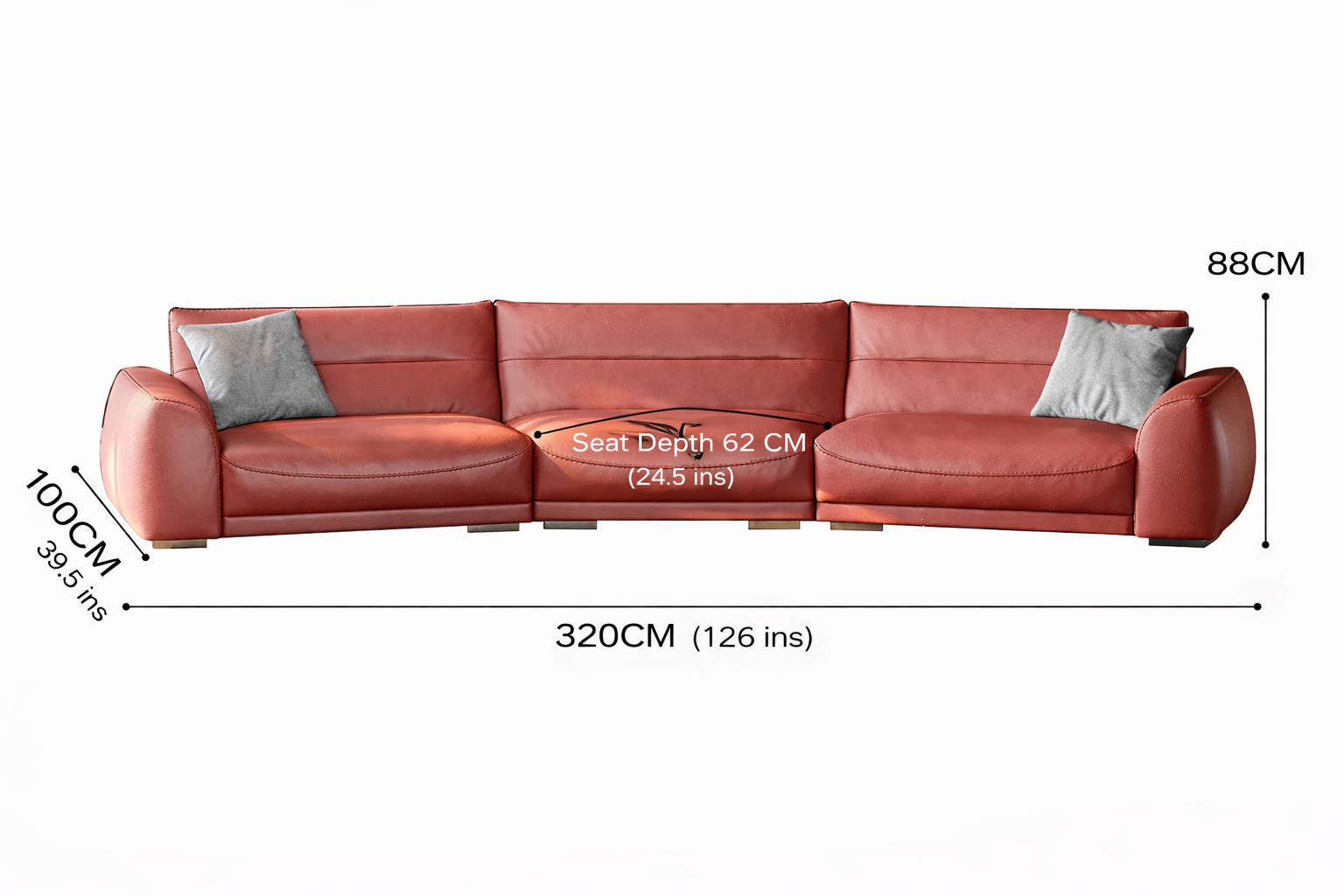 Orvessa Contemporary Sectional