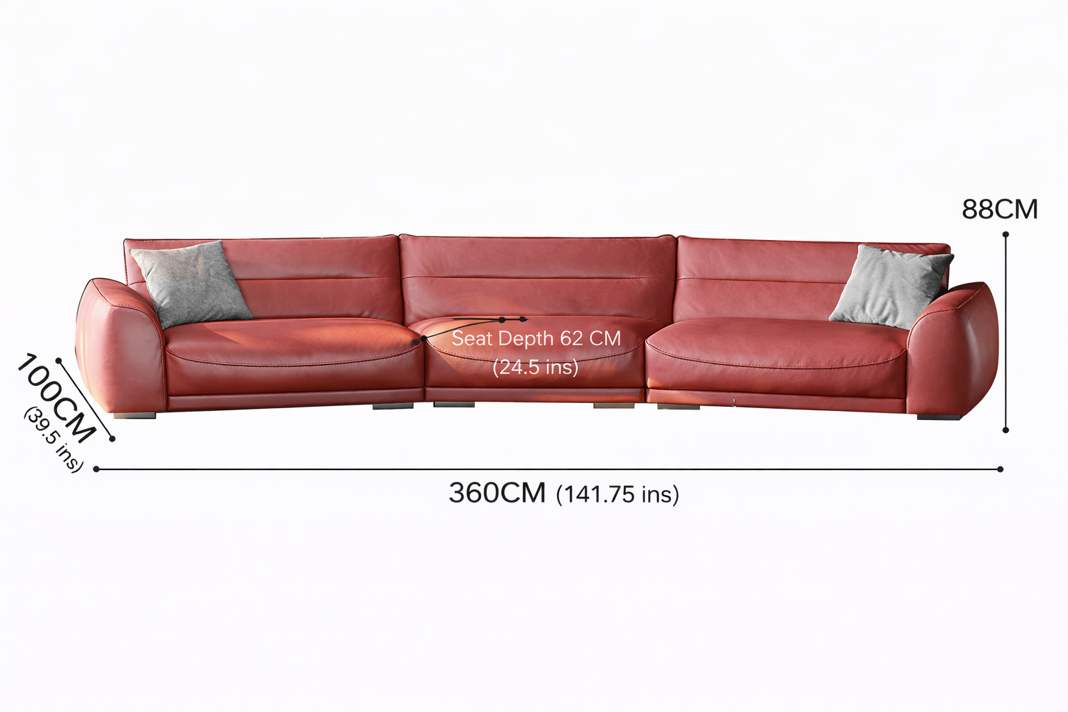 Orvessa Contemporary Sectional