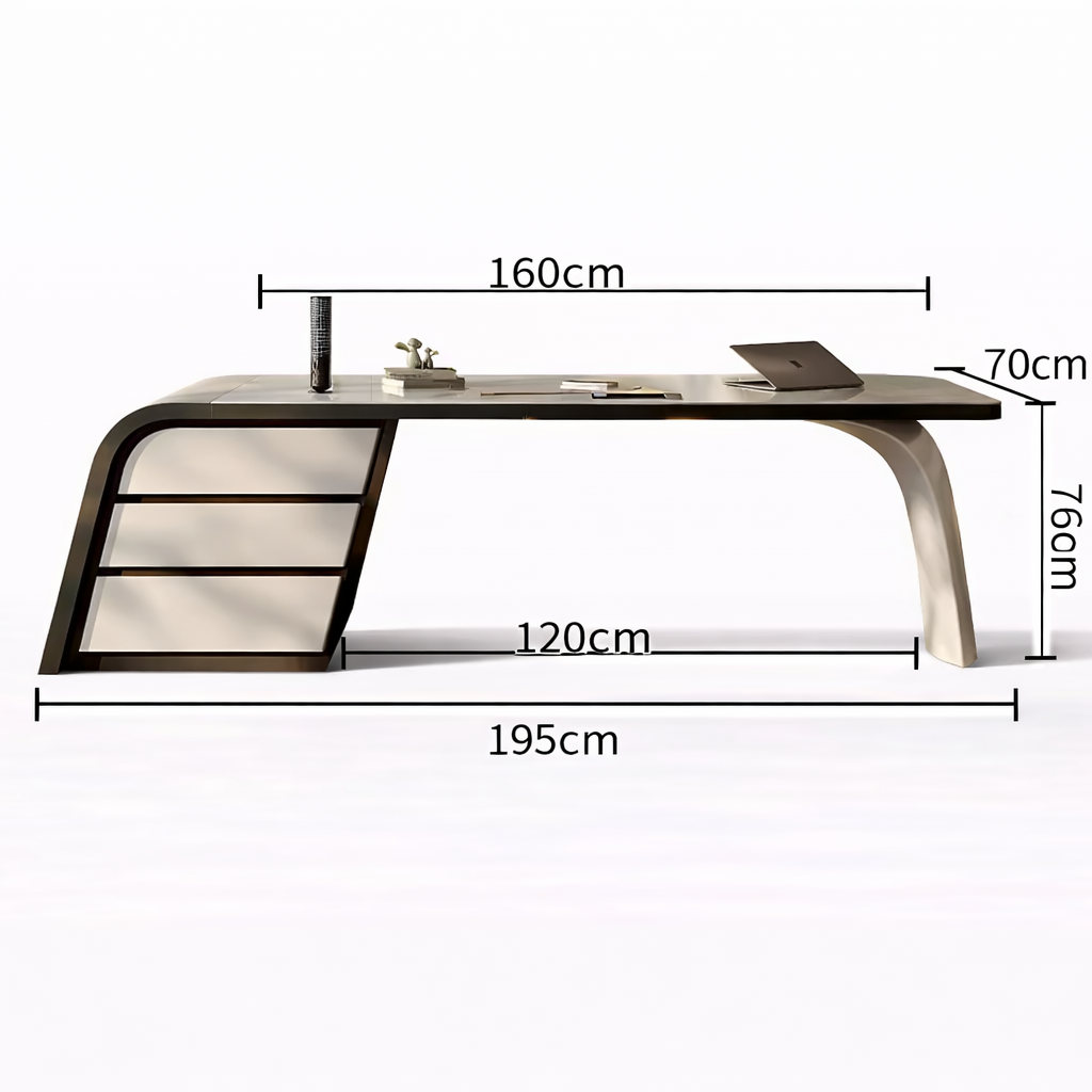 Sorelli Contemporary Executive Office Desk