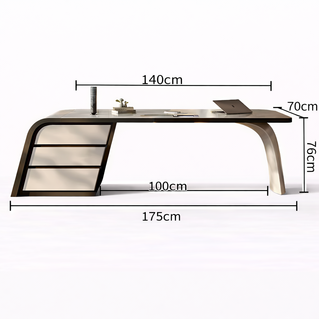 Sorelli Contemporary Executive Office Desk