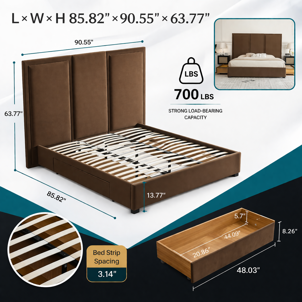 Veranoir Architectural Bed