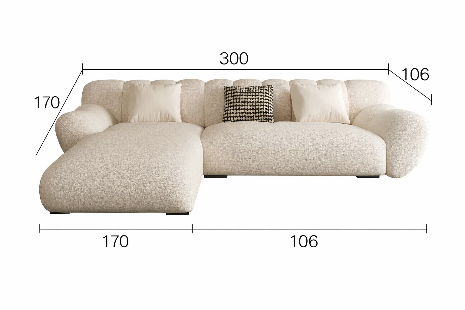 Alessio Modern Comfort Sofa