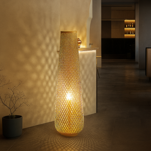 Hathor Gold Floor Lamps