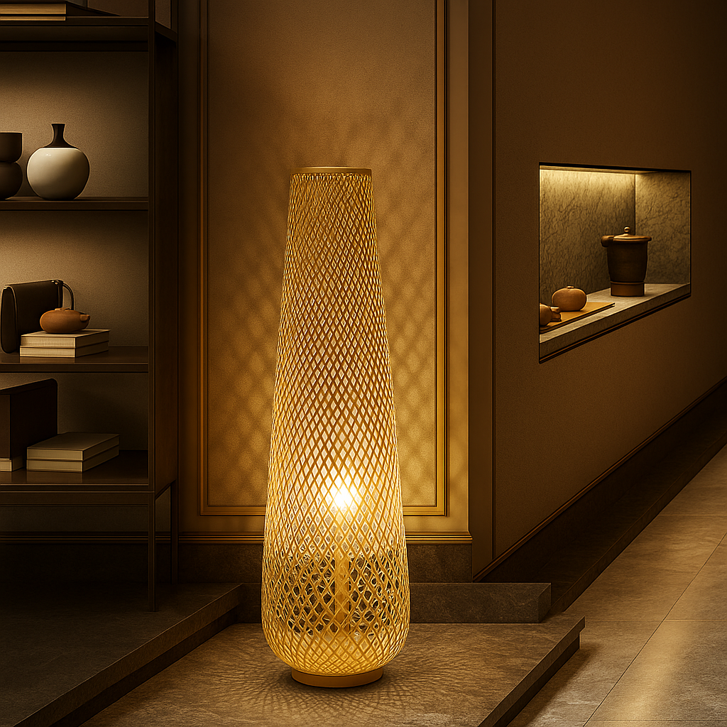 Hathor Gold Floor Lamps