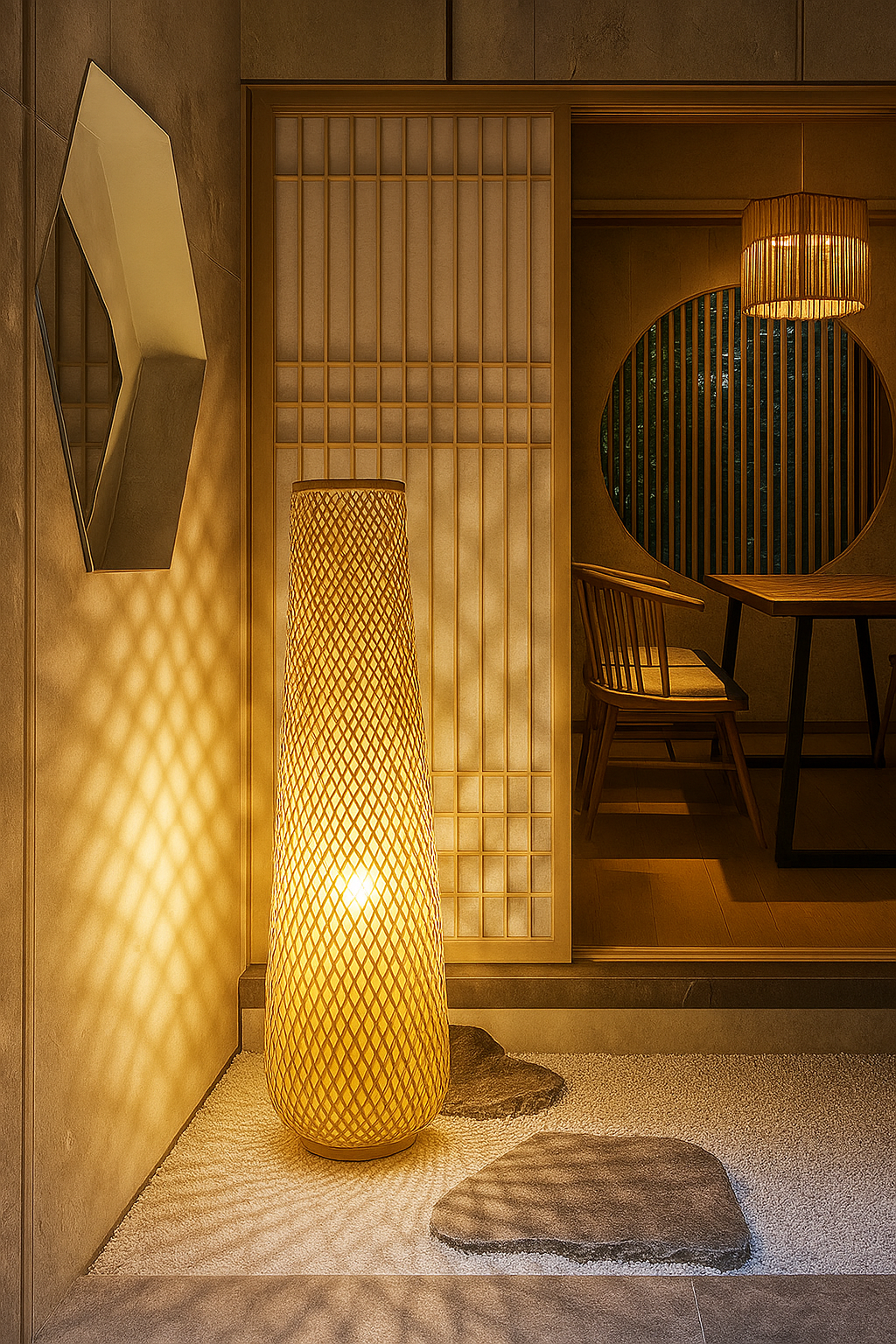 Hathor Gold Floor Lamps