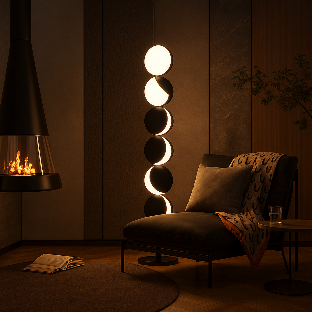 Rumi Tower Floor Lamps