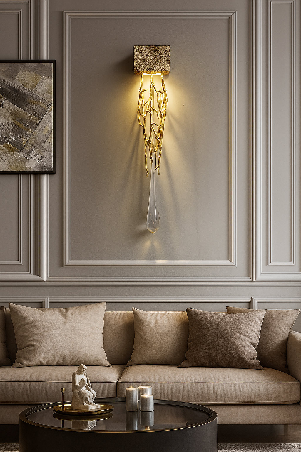 Aisling Crest Sconces Wall Light