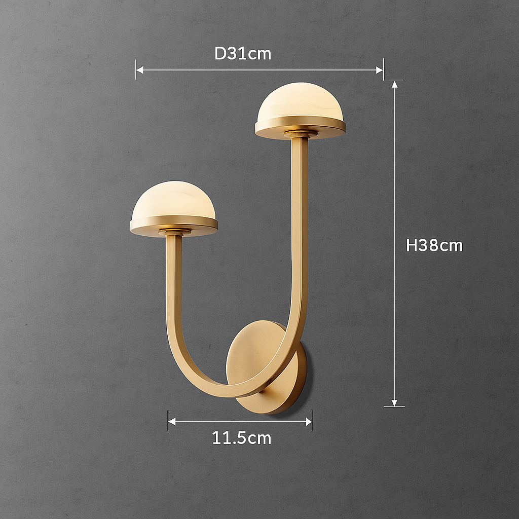 Como Brilla Sconces Wall Light