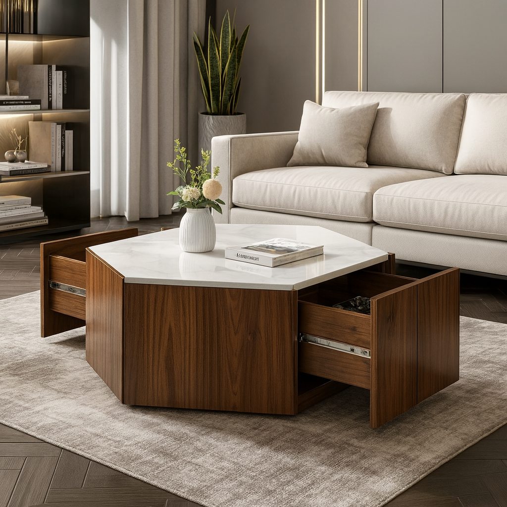 Eira Stone Stand Table