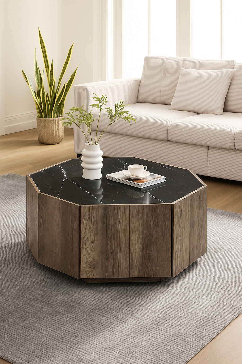 Eira Stone Stand Table