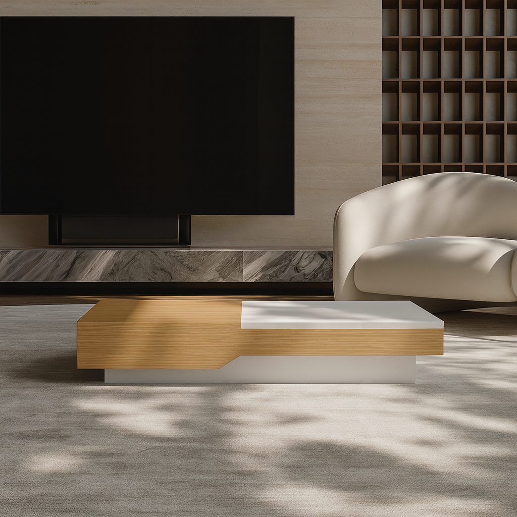 Aisling Wood Round Coffee Tables