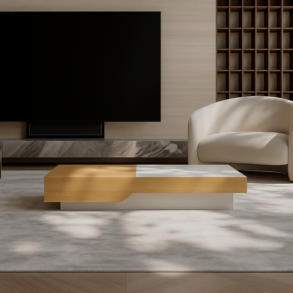 Aisling Wood Round Coffee Tables