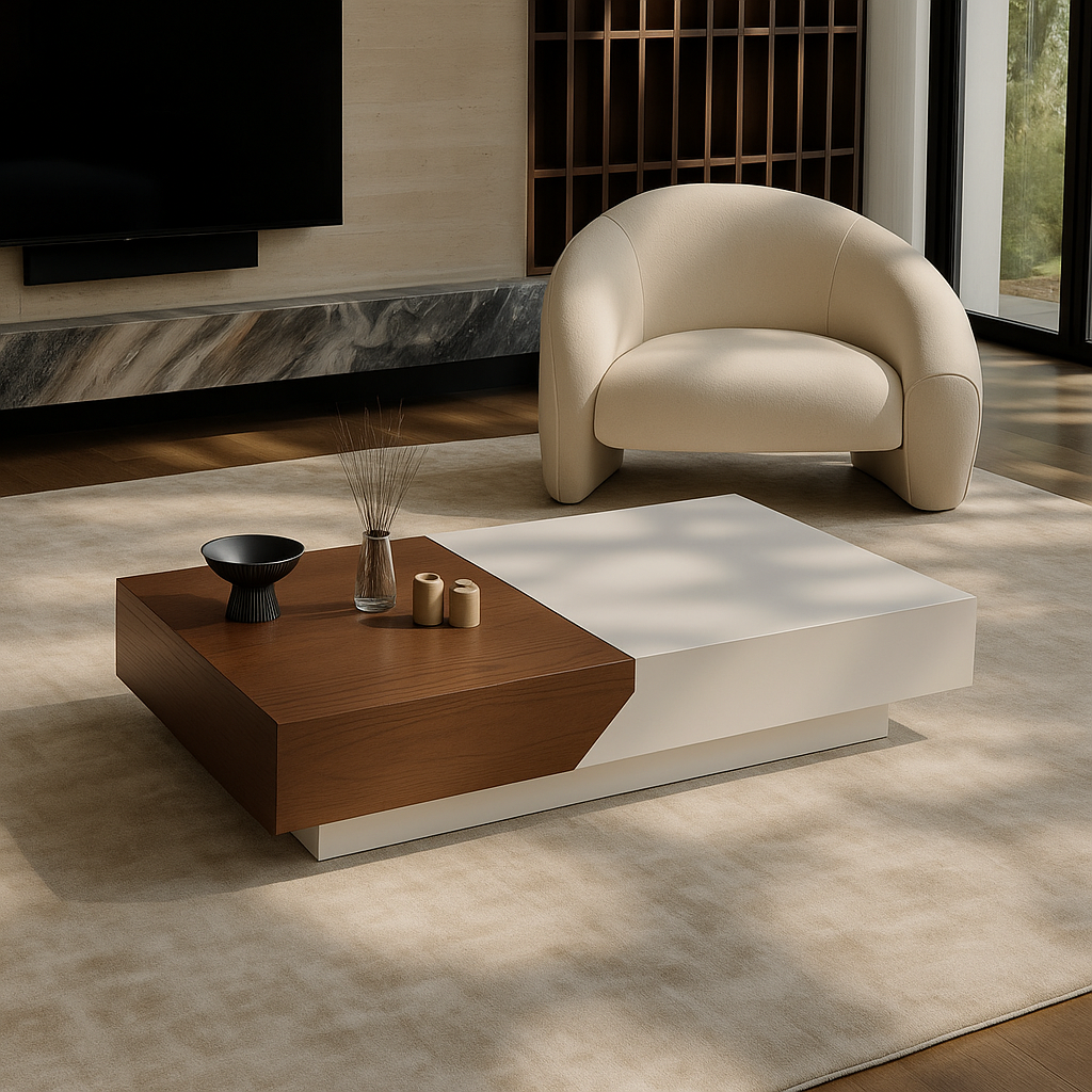 Aisling Wood Round Coffee Tables