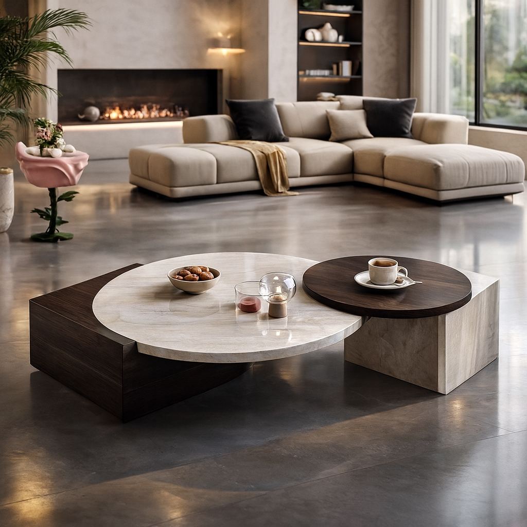 Elysian Column Coffee Tables