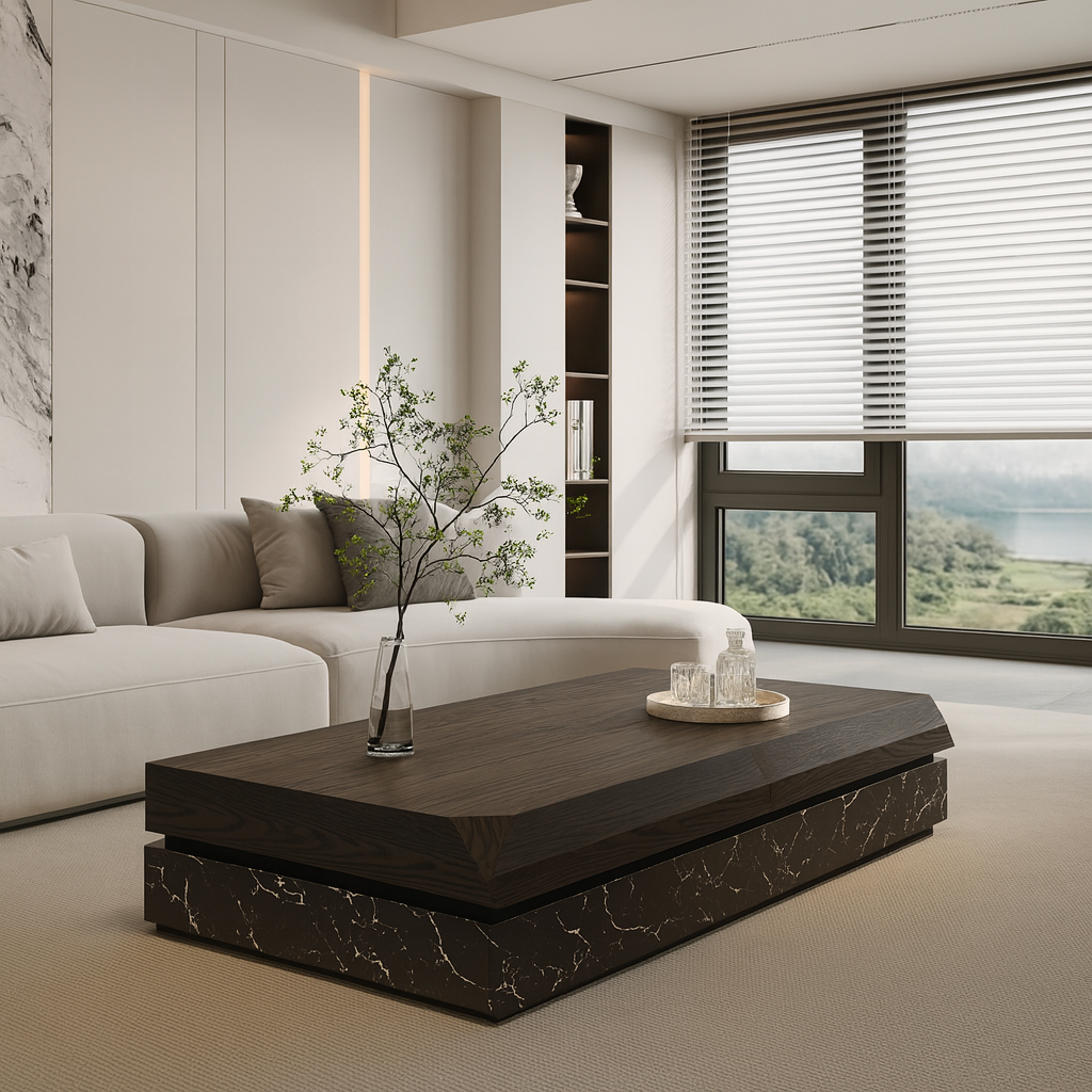 Soraya Marble Bloom Coffee Tables