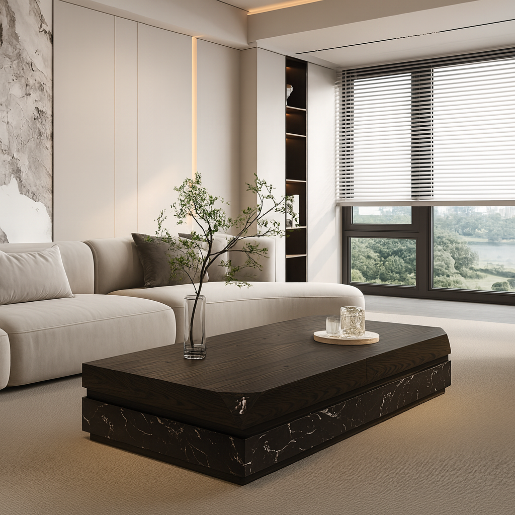 Soraya Marble Bloom Coffee Tables