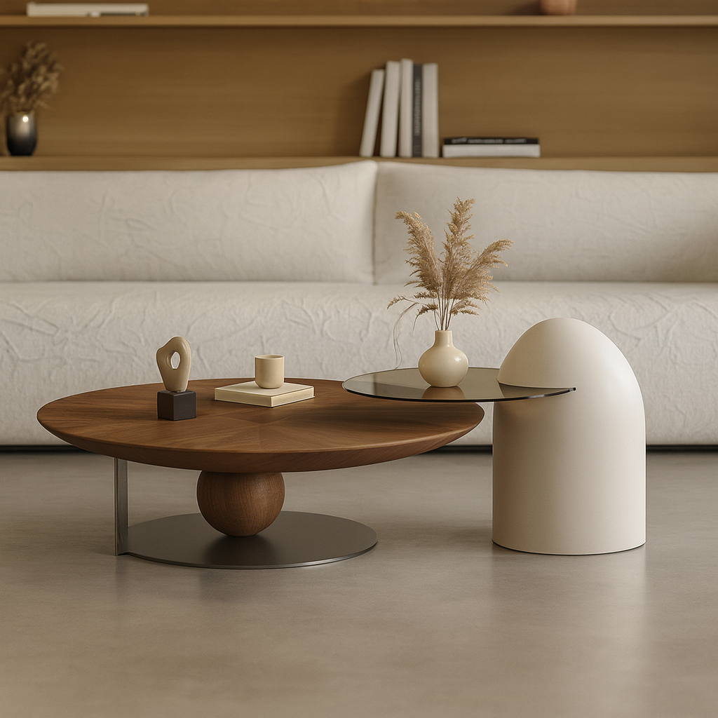 Hathor Gold Base Coffee Tables