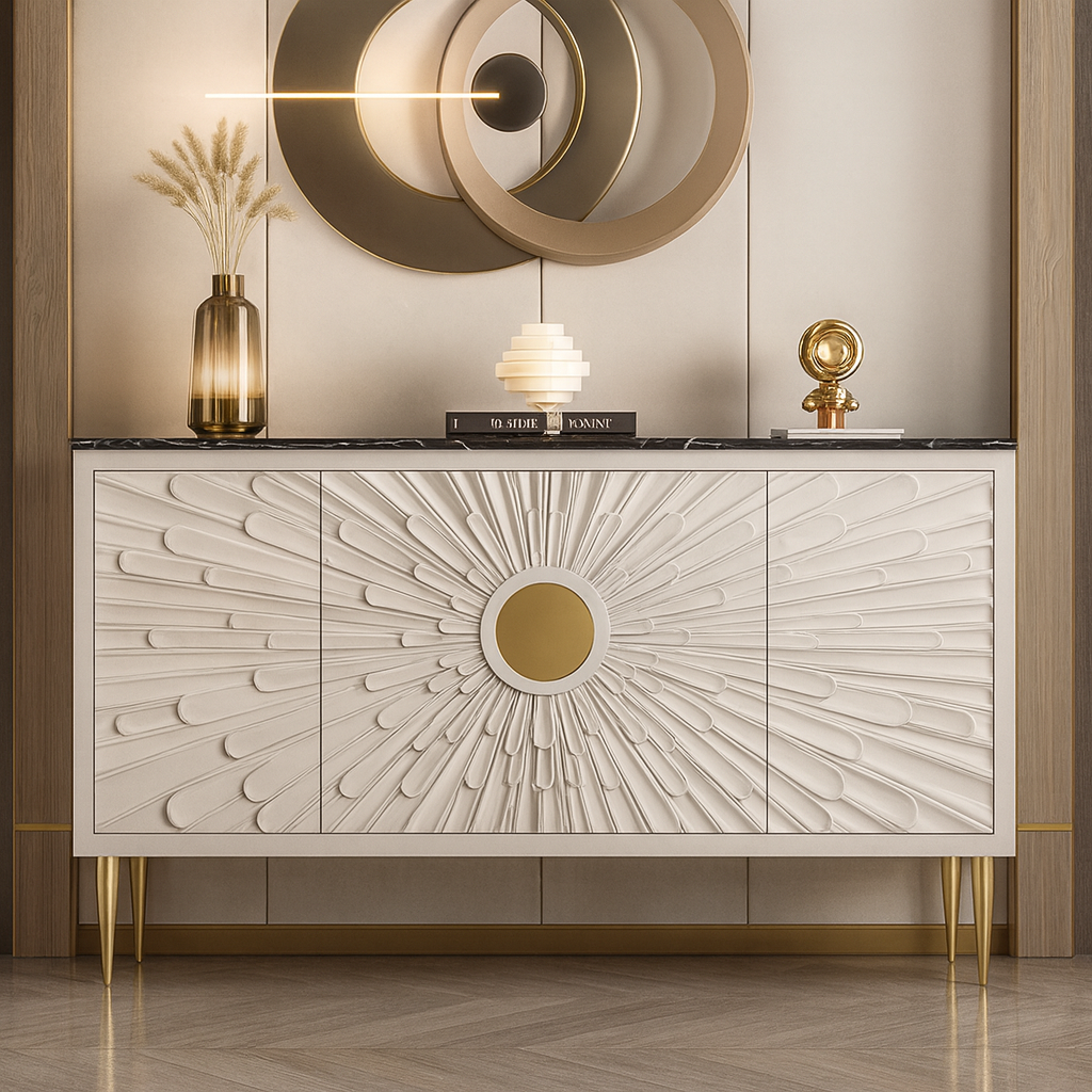 FjordOak Sideboard Cabinet