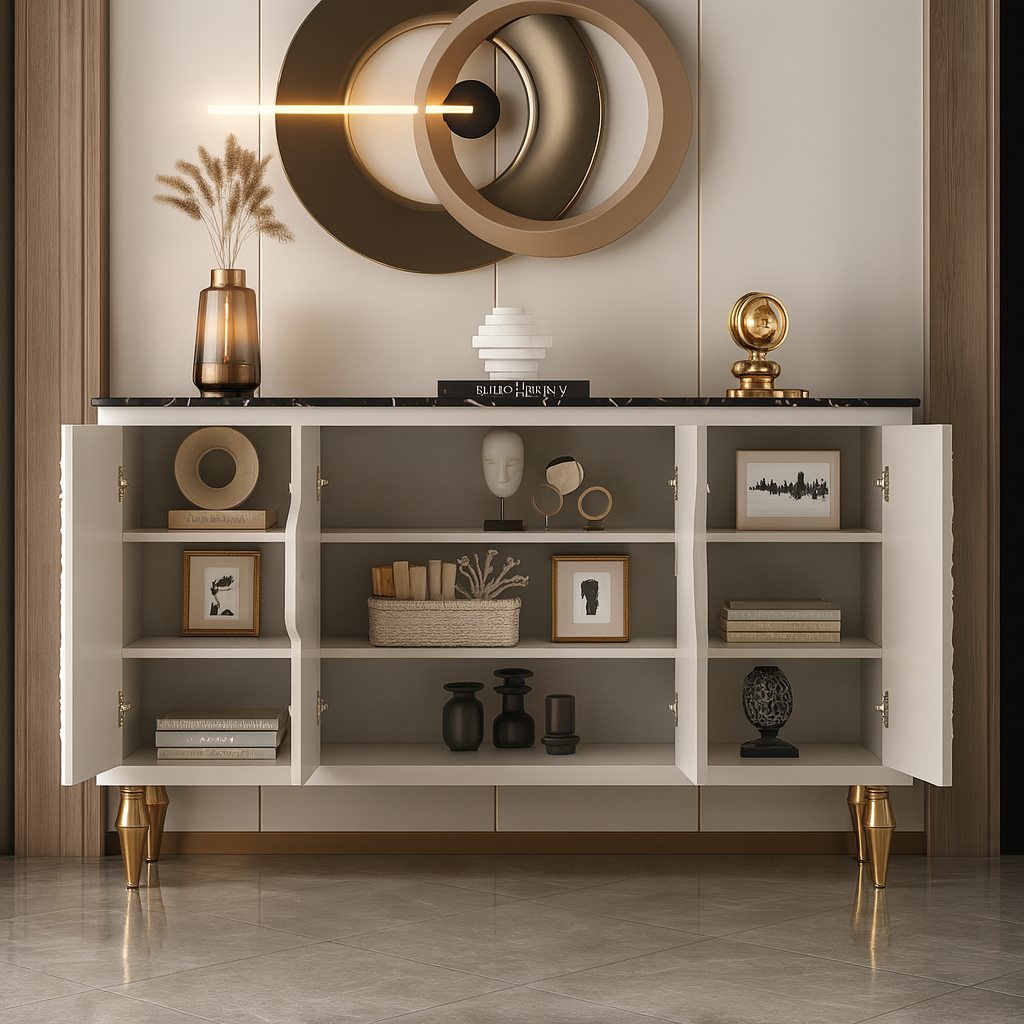 FjordOak Sideboard Cabinet