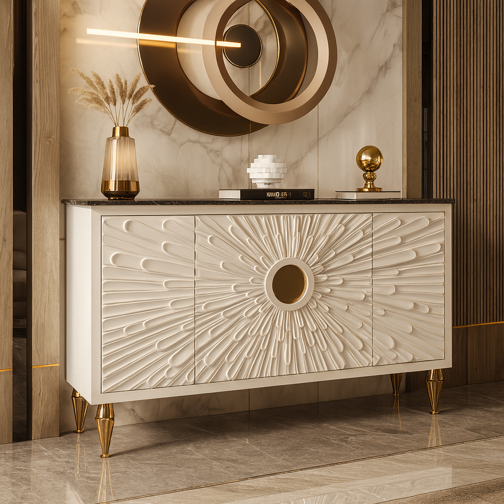 FjordOak Sideboard Cabinet