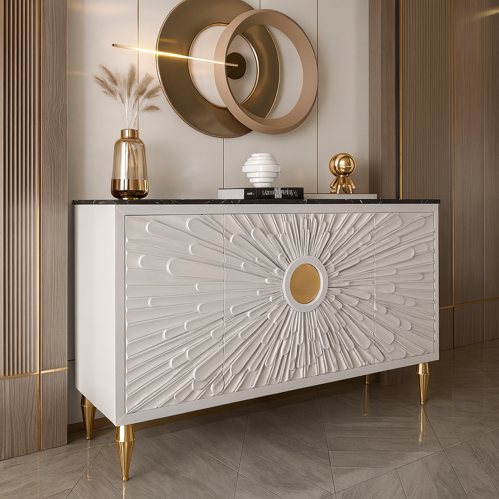 FjordOak Sideboard Cabinet