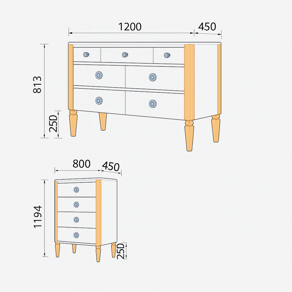 Aisling Chest Cabinet