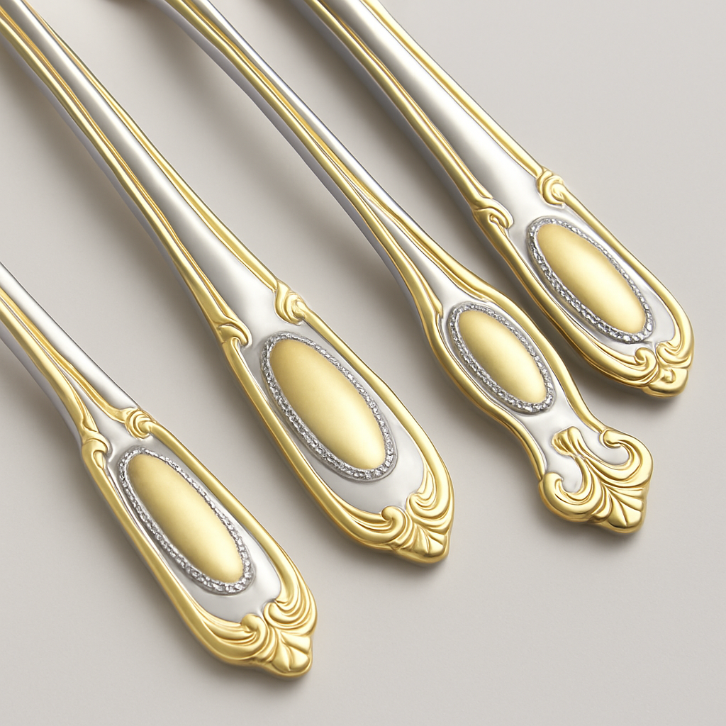 Nefra Gold Cutlery Flatware