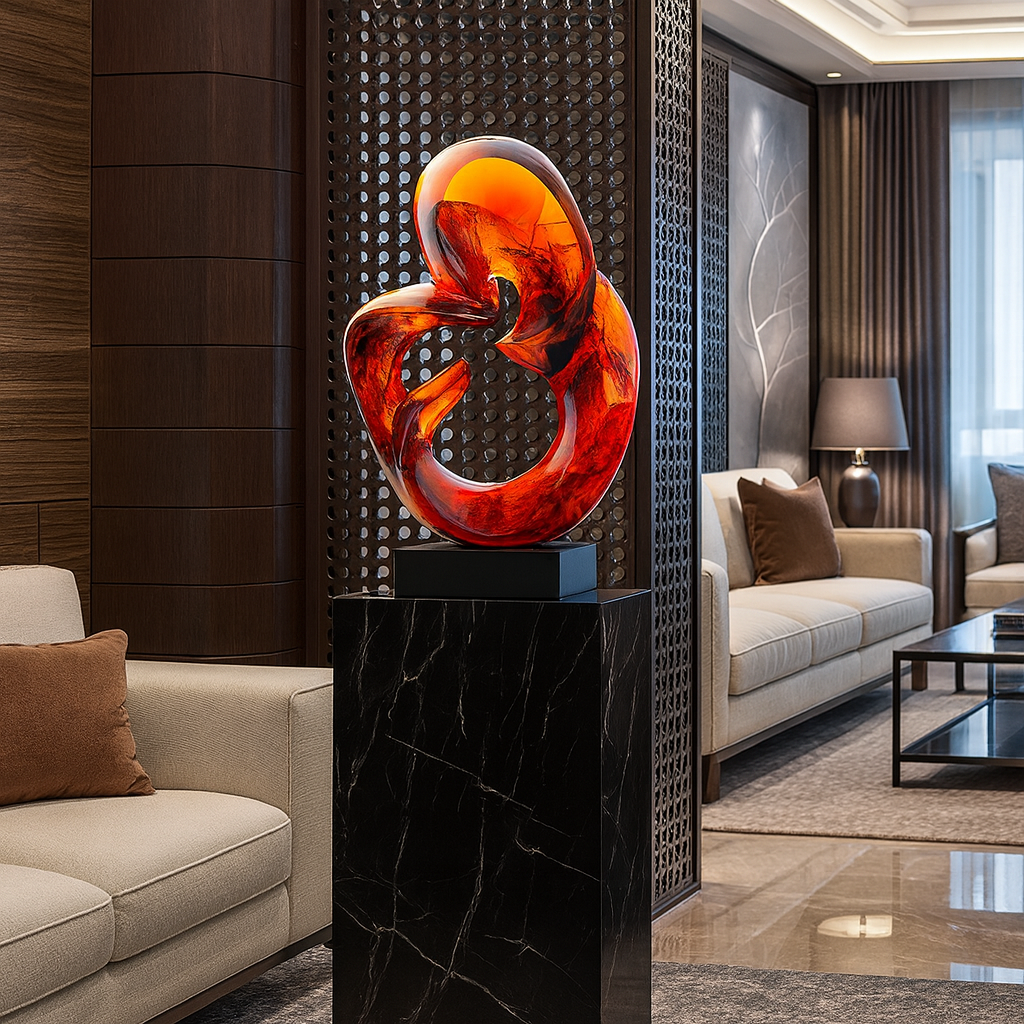 Anuket Spiral Sculpture Ornament