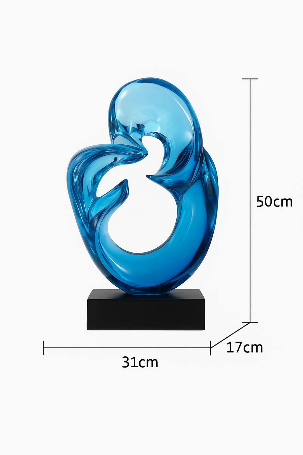 Anuket Spiral Sculpture Ornament