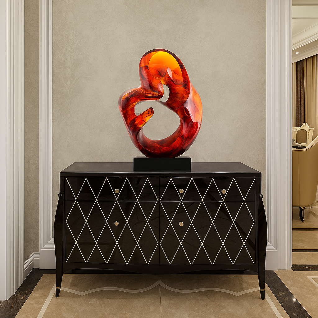 Anuket Spiral Sculpture Ornament