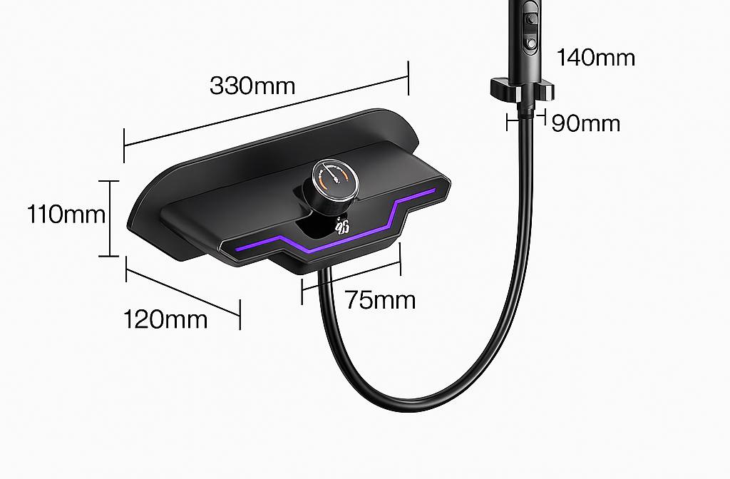 Capri Flusso Shower & Faucet