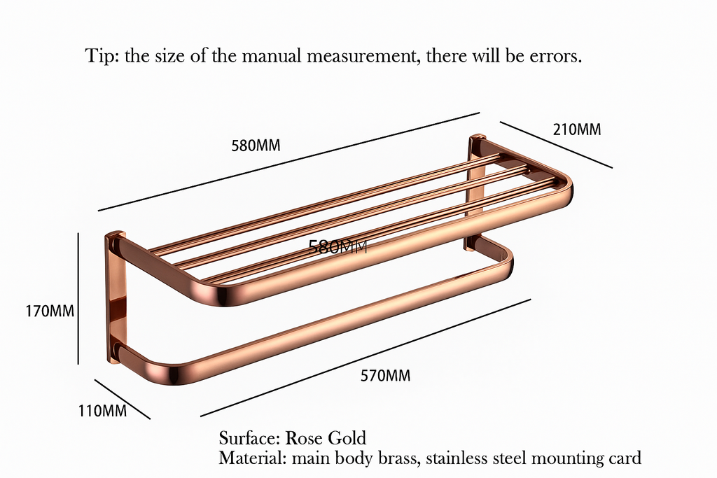 Venezia Duo Towel Bars