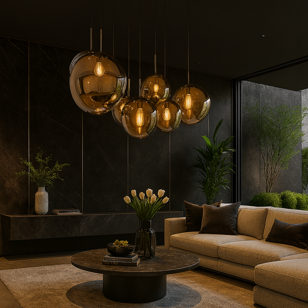 Aurora Veil Chandeliers