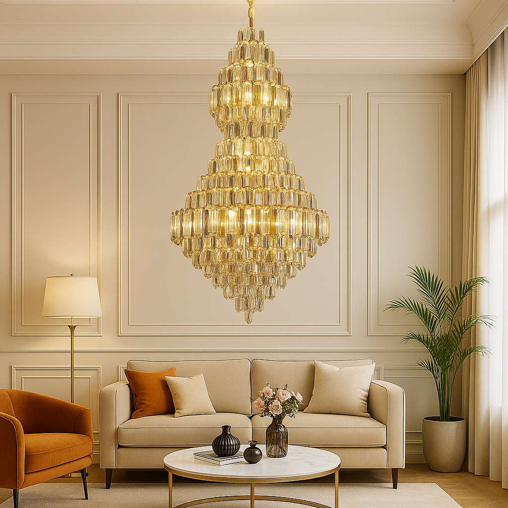 Grand Crystal Chandeliers
