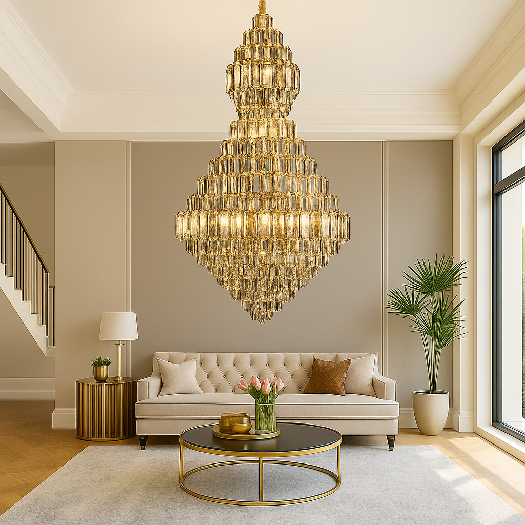 Grand Crystal Chandeliers