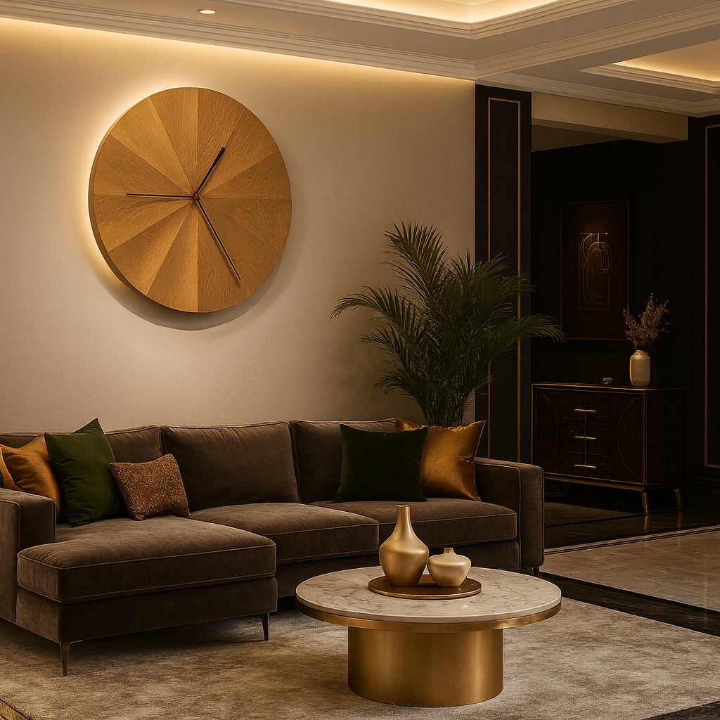 ChronoMist Timepiece Wall Clock