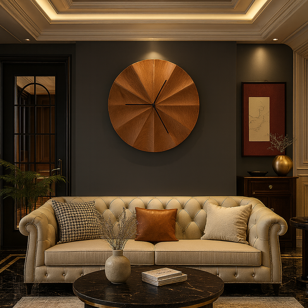 ChronoMist Timepiece Wall Clock