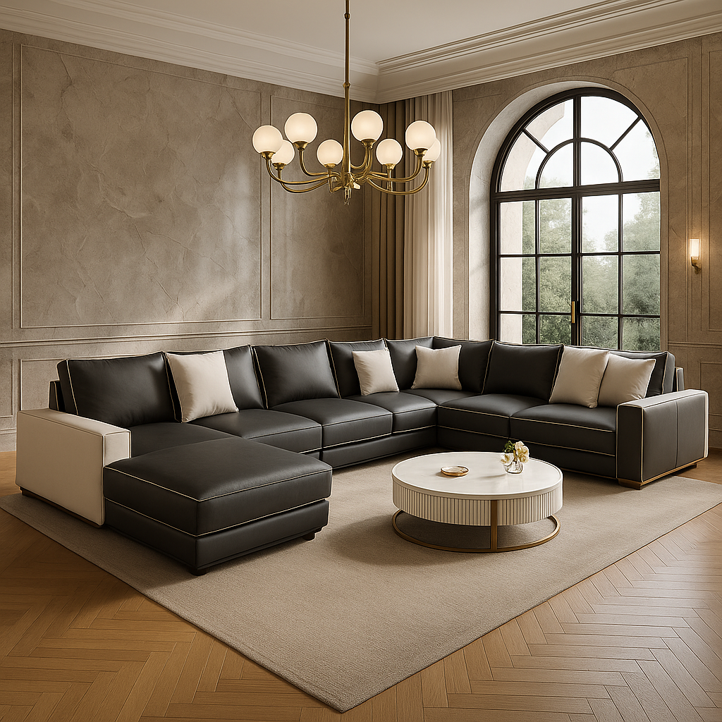 Monroe Arc Upholstered Sofa
