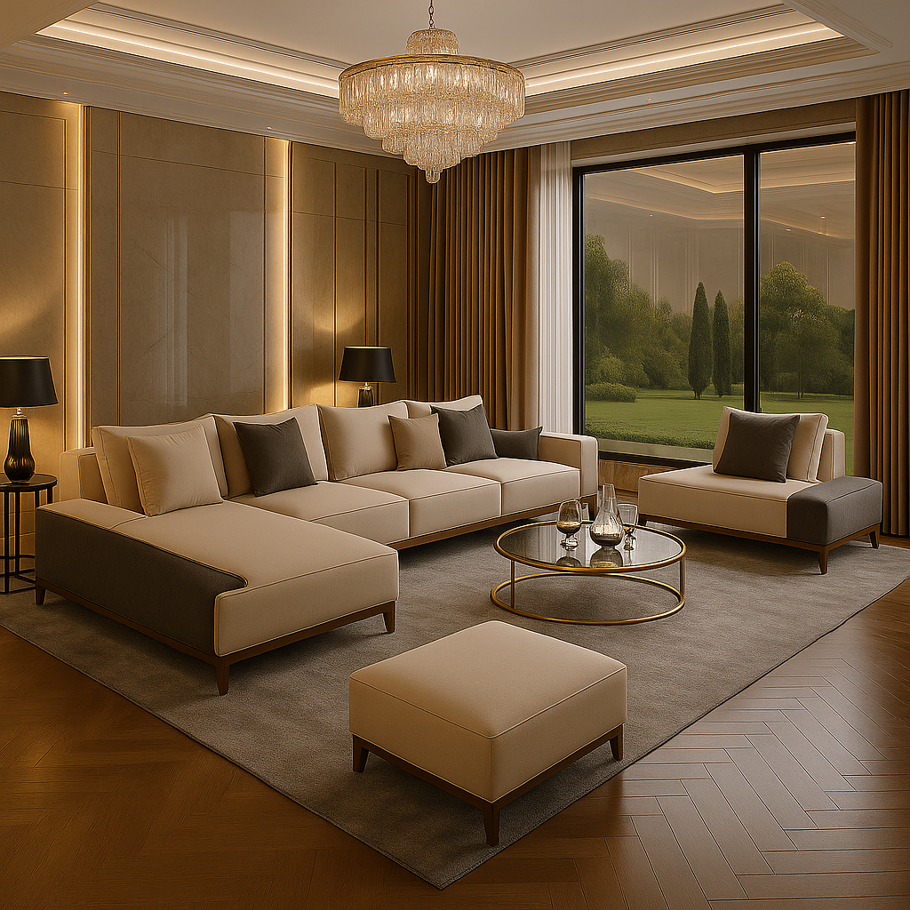 Monroe Arc Upholstered Sofa