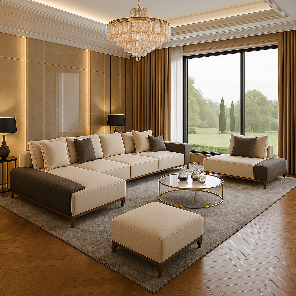 Monroe Arc Upholstered Sofa