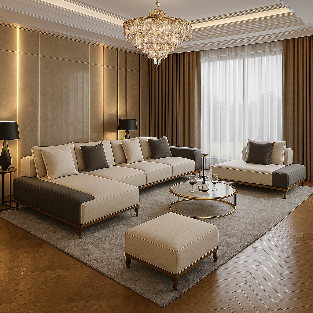 Monroe Arc Upholstered Sofa