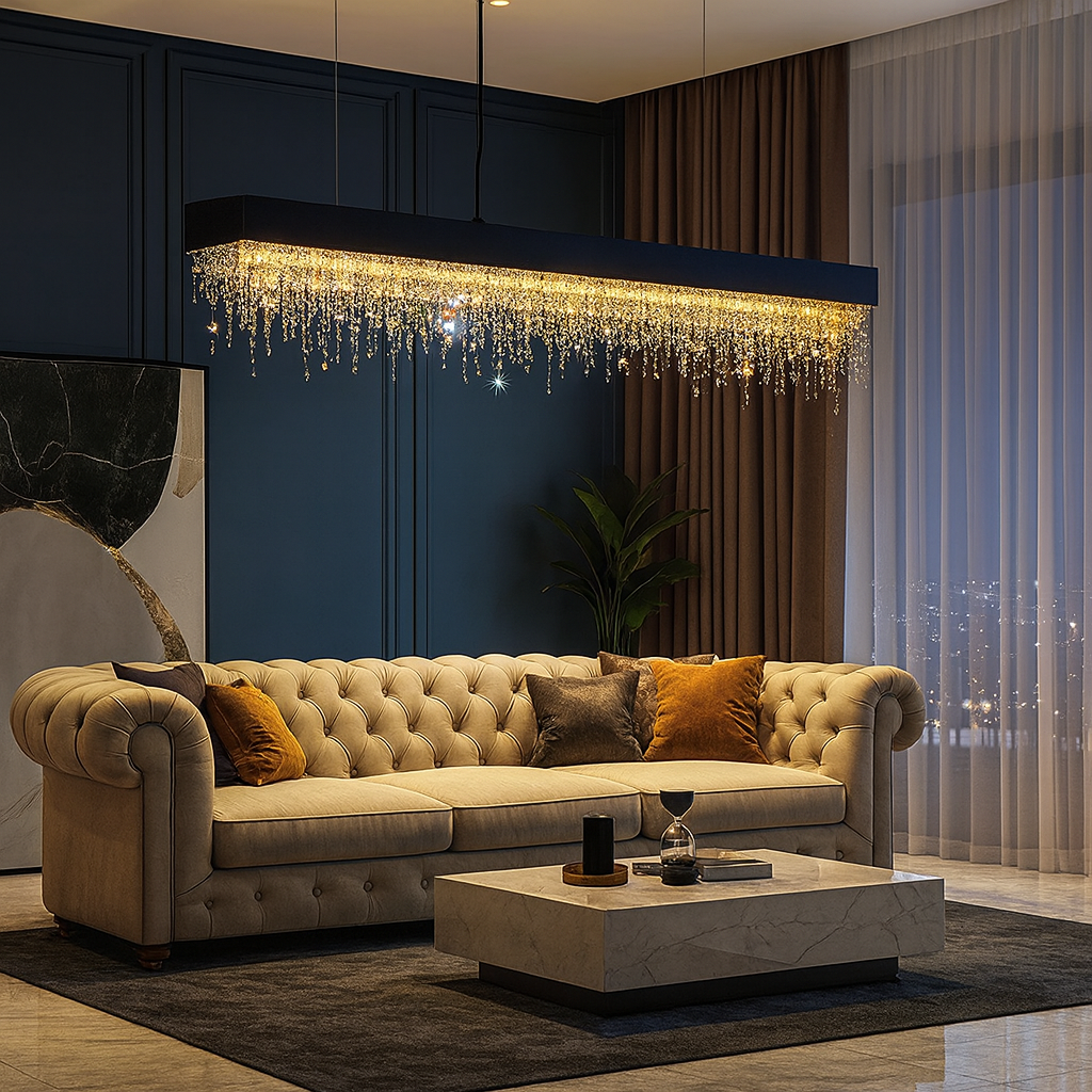 Rowan Moor Crystal Chandeliers