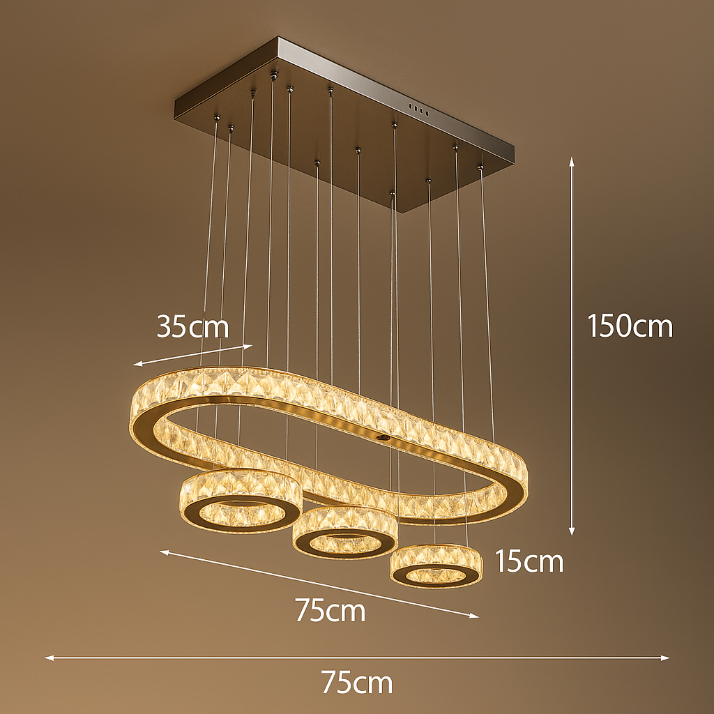 Skogbrunn Luxury Crystal Chandeliers